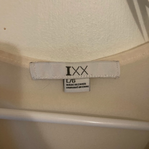 Sheer, White T Shirt with Bib and Floral Detail. - Picture 3 of 3